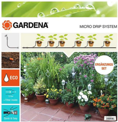 Fotoja e Sistem i ujitjes për bimët në vazo Gardena Micro Drip (1407)