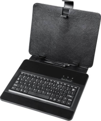 Fotoja e Këllëf me tastierë për tablet Question KOM0468, i zi