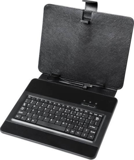 Fotoja e Këllëf me tastierë për tablet Question KOM0468, i zi