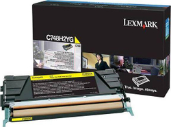 Fotoja e Toner Lexmark C748H3YG, origjinal, i verdhë