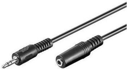 Fotoja e Kabllo PremiumCord 2x Jack 3.5mm, 10m, e zezë