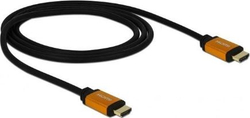 Fotoja e Kabllo Delock HDMI-HDMI, 2m, portokalli