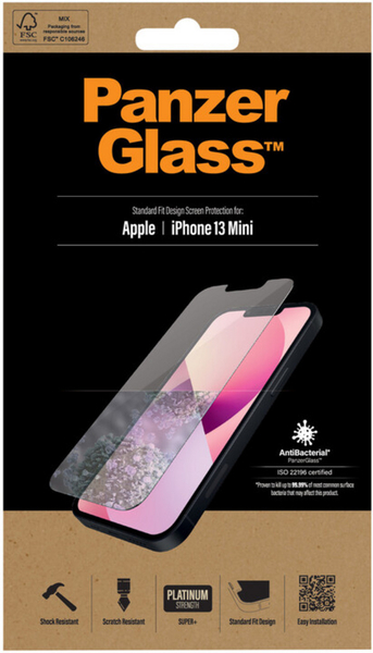 Fotoja e Xham mbrojtës PanzerGlass Standard për Apple iPhone 13 mini