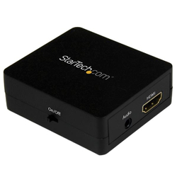 Fotoja e Përshtatës AV StarTech HDMI - HDMI + Jack 3.5mm, i zi