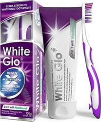 Fotoja e Set White Glo, pastë dhëmbësh 100 ml + furçë dhëmbësh