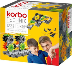 Fotoja e Blloqe për fëmijë Korbo Technix, 122 copë
