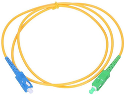 Fotoja e Kabllo ExtraLink Patchcord SC/UP - SC/APC, 1m, e verdhë