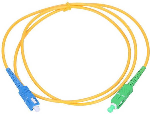 Fotoja e Kabllo ExtraLink Patchcord SC/UP - SC/APC, 1m, e verdhë