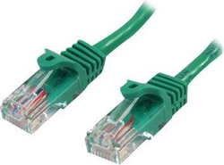 Fotoja e Kabllo rrjeti StarTech, RJ-45, Cat5e, 0,5m, e gjelbër