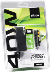 Fotoja e Furnizues energjie për laptop Realpower UNA-40 REP, 120 W, i zi