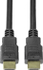Fotoja e Kabllo LogiLink HDMI - HDMI CH0077, 1m, e zezë, Picture 1