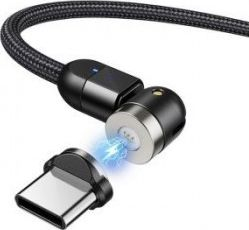 Fotoja e Kabllo Maclean (MCE474) USB-A - USB-C, 1m, e zezë