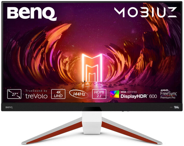 Fotoja e Monitor BenQ EX2710U - LED, 27", UHD, i bardhë