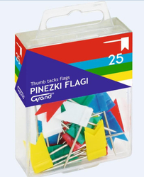 Fotoja e Set gjilpërash Grand Pin Flag, 25 copë