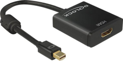 Fotoja e Përshtatës AV Delock DisplayPort Mini - HDMI, i zi