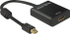 Fotoja e Përshtatës AV Delock DisplayPort Mini - HDMI, i zi, Picture 1