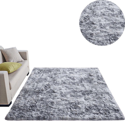Fotoja e Tepih Strado Ombre Shaggy OmbreSilver, 140x200, i hirtë