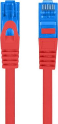 Fotoja e Kabllo rrjeti Lanberg PCF6A-10CC-1500-R, RJ-45, Cat.6a, 15m, e kuqe
