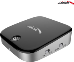 Fotoja e Përshtatës bluetooth Audiocore A830, MiniJack 3.5mm, 10m, i zi