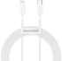 Fotoja e Kabllo BASEUS Superior Series USB-C - Lightning, 20W, 2m, e bardhë, Picture 1