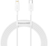 Fotoja e Kabllo BASEUS Superior Series USB-C - Lightning, 20W, 2m, e bardhë, Picture 2