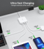 Fotoja e Karikues Choetech PD8008, 2xUSB-C, 2xUSB-A, GaN, 100W, Picture 3