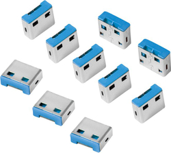 Fotoja e Mbushje sigurie për port USB LogiLink, 10 copë