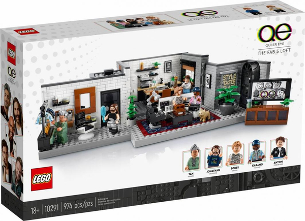 Fotoja e Set LEGO Creator 10291 Queer Eye – The Fab 5 Loft