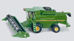 Fotoja e Makinë lodër Siku Combine Harvester John Deere 9680i, i gjelbër