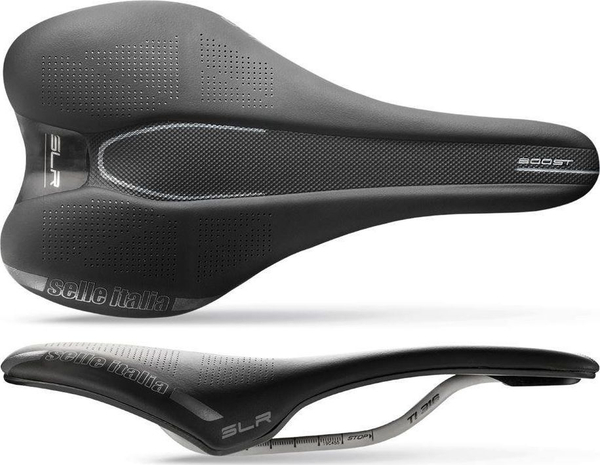 Fotoja e Shalë për biçikletë Selle Italia SLR BOOST S, e zezë