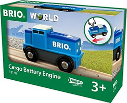Fotoja e Lodër për fëmijë Brio BRIO Blue Battery Freight Locomotive - 33130