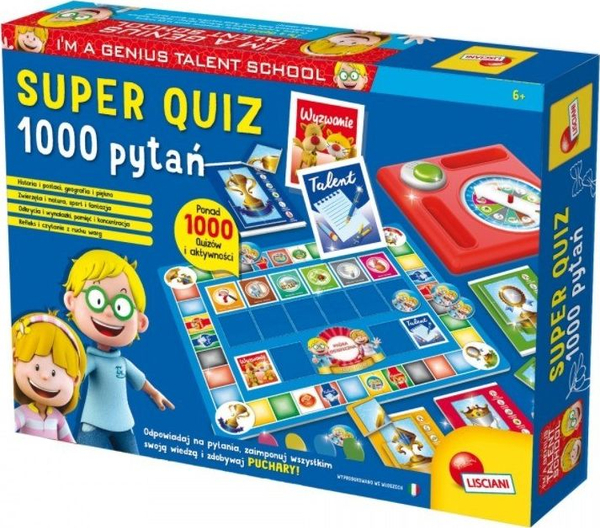 Fotoja e Lojë Lisciani IM Genius Super Quiz 1000 Pyetje
