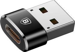 Fotoja e Përshtatës (adapter) USB Baseus USB-C - USB-A (28297-uniw),i zi