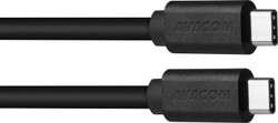 Fotoja e Kabllo Avacom USB-C - USB-C, 1m, e zezë