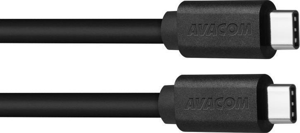 Fotoja e Kabllo Avacom USB-C - USB-C, 1m, e zezë