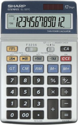 Fotoja e Kalkulator Sharp EL337C, 12 shifra, 4 butona memorie