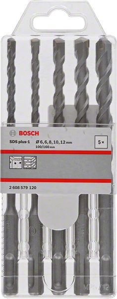 Fotoja e Set turjela Bosch SDS-Plus S1 (2608579120 & 2608680257)