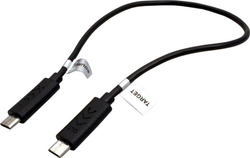 Fotoja e Kabllo Roline USB Cable microUSB - microUSB, 0.3m, e zezë