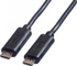Fotoja e Kabllo Roline USB Cable microUSB - microUSB, 0.3m, e zezë, Picture 2