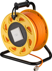 Fotoja e Kabllo zgjatuese interneti Goobay S / FTP cat.7A 4 x 2 x AWG23 LSZH, 90m, portokalli