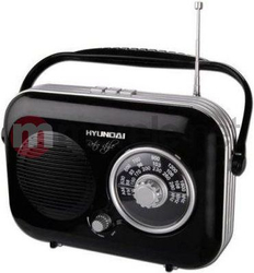 Fotoja e Radio Hyundai PR100, e zezë