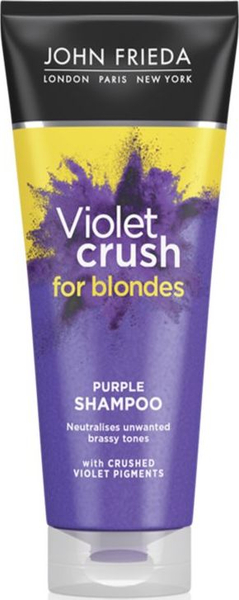 Fotoja e Shampo për flokë John Frieda Sheer Blonde Violet Crush Intensive Purple Intensive Anti-Yellowing, 250ml