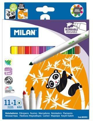 Fotoja e Marker Milan + gomë, 11 copë