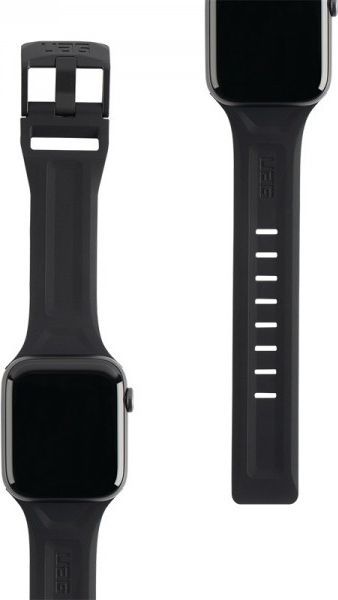 Fotoja e Rrip Urban Armor Gear Scout për Apple Watch, 1-3 (42mm), 4-5 (44 mm), e zezë