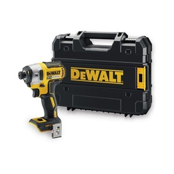 Fotoja e Kaçavidë DEWALT DCF887NT‑XJ, 18 V XR Brushless, çift maksimale 205 Nm, kapëse 1/4″ (6,35 mm), i zi