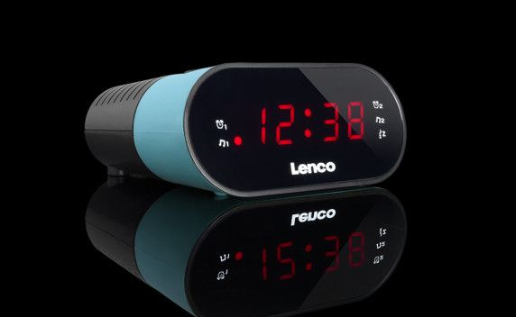 Fotoja e Radio me orë Lenco CR07, e kaltër