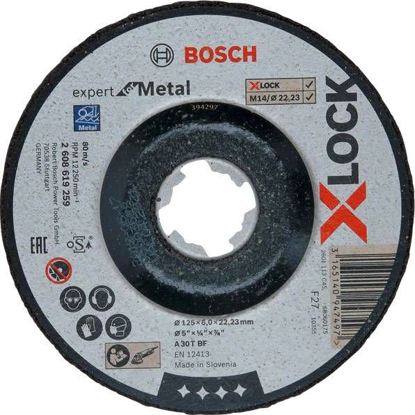 Fotoja e Disk prerës Bosch Expert T27 XLOCK, 125x22.23mm