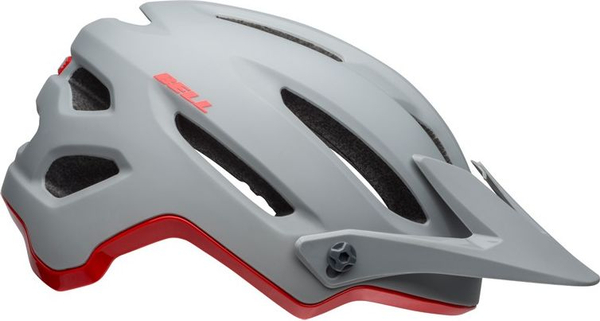 Fotoja e Helmetë për biçikletë MTB 4Forty Integrated MIPS, M (55-59 cm), e hirtë/ e kuqe
