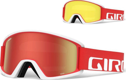 Fotoja e Syze skijimi Giro SEMI RED WHITE APEX, të kuqe