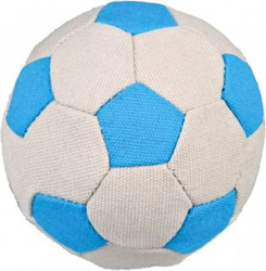 Fotoja e Lodër për qen top Trixie Football, 11cm, i bardhë/kaltër